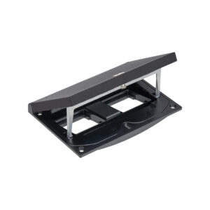 KFH200/74 - Empty manual opening twin Top Section - Black