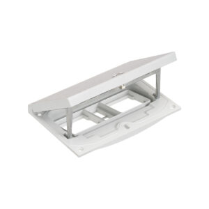 KFH200/72 - Empty manual opening twin Top Section - Stainless steel