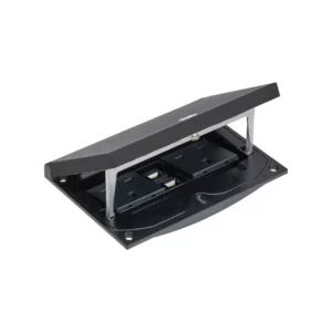 KFH240SEC - 2no. 13amp UK sockets - Black