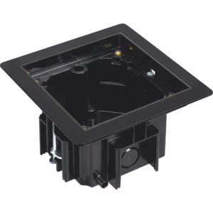 KGT100RF/74 - Single gang raised floor back box