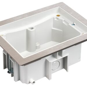 KGT200RF/72 - Raised Floor Back Box - Stainless steel white