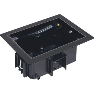 KGT200RF/74 - Raised Floor Back Box - Black