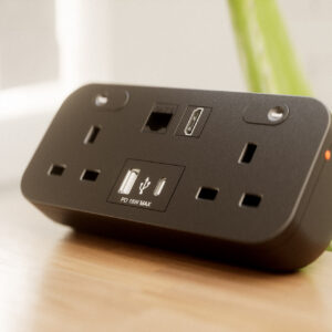 Desk Power and Data Outlets
