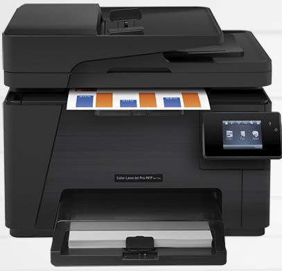 A standard office A4 colour laser printer, the only hardware needed to print TagPro tags